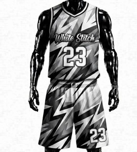 Shorts de basketball décontractés pour femme, sans manches, col rond, respirants, en Spandex/Nylon, avec numéros et noms d'équipe personnalisables, motif dégradé tendance - Product Image 2