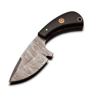 Cuchillo Multiusos de Supervivencia EDC de 6 Pulgadas, Forjado a Mano en Acero de Damasco, Mango de Micarta, Personalizable OEM/ODM, Venta al Por Mayor, DIY - Product Image 1