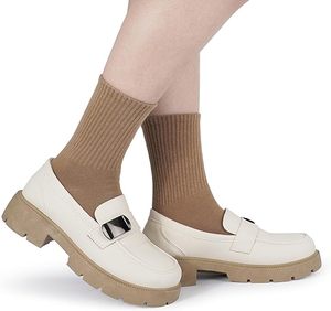 Striped Customized Bottom Logo Cuff Body Casual Knitted Breathable Eco-Friendly <b>Socks</b> - Product Image 6