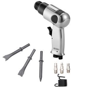 Martello Pneumatico Leggero e Compatto 4500BPM con Corsa da 1,57 Pollici e 4 Scalpelli, Scalpello Pneumatico Compatto, Trapani Pneumatici - Product Image 1