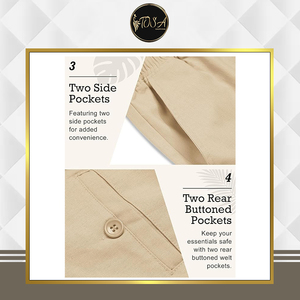 Pantalones Casuales de Lino para Hombre, de Primera Calidad, Ligeros, Antiarrugas, Impermeables y de Secado Rápido, Venta Mundial, Precio de Mercado Confiable - Product Image 5