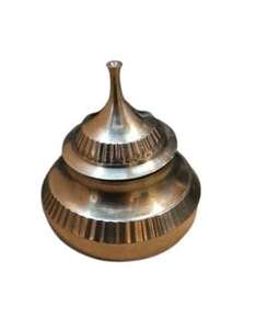 Caja de Latón para Kumkum, Caja Redonda de Latón Hecha a Mano para Pooja, Regalos de Boda - Product Image 2