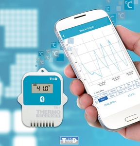 TECPEL T&D TR-41 <b>Temperature</b> <b>Data</b> <b>Logger</b> Multi-Use Wireless <b>Temperature</b> Recorder Alarms, Waterproof With 16000 Readings - Product Image 5