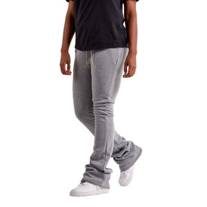 Premium Quality Women Flare Trouser Solid Color Stacked Sweat Pants Fitted Breathable And Comfortable <b>Stack</b> <b>Jogger</b> Pant - Product Image 2