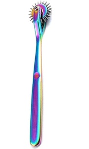 เครื่องมือวินิจฉัยโรคแบบวงล้อวาร์เทนเบิร์กคุณภาพสูง ทำจากสแตนเลสสตีล 2 หัว - หลายสีรุ้ง - Product Image 5