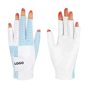 Sheepskin Cabretta Best Selling Left Right Hand Breathable Custom Soft Leather UV Protection Comfortable Men Golf Gloves New - Product Image 6