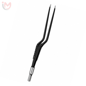 Pince bipolaire à baïonnette entièrement antiadhésive en acier inoxydable, instrument chirurgical médical de haute précision - Product Image 6