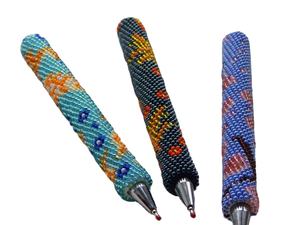 Bolígrafo de Alta Calidad con Cuentas, Bolígrafo Decorativo Hecho a Mano con Diseño Personalizado, Único para Oficina, Colegio o Manualidades - Product Image 4