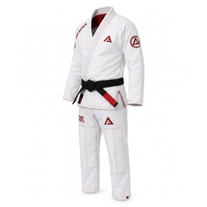 Uniforme de Jiu Jitsu Blanco para Hombre, Gi de BJJ para Entrenamiento de Artes Marciales, Bordado Personalizado, Gi de Competición - Product Image 2