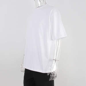 Promoción: Camisetas Clásicas de Manga Corta para Hombre, 180 g/m², 100% Algodón, Cuello Redondo, Corte Regular, Tejido de Punto, Secado Rápido, Estilo Casual de Verano - Product Image 4