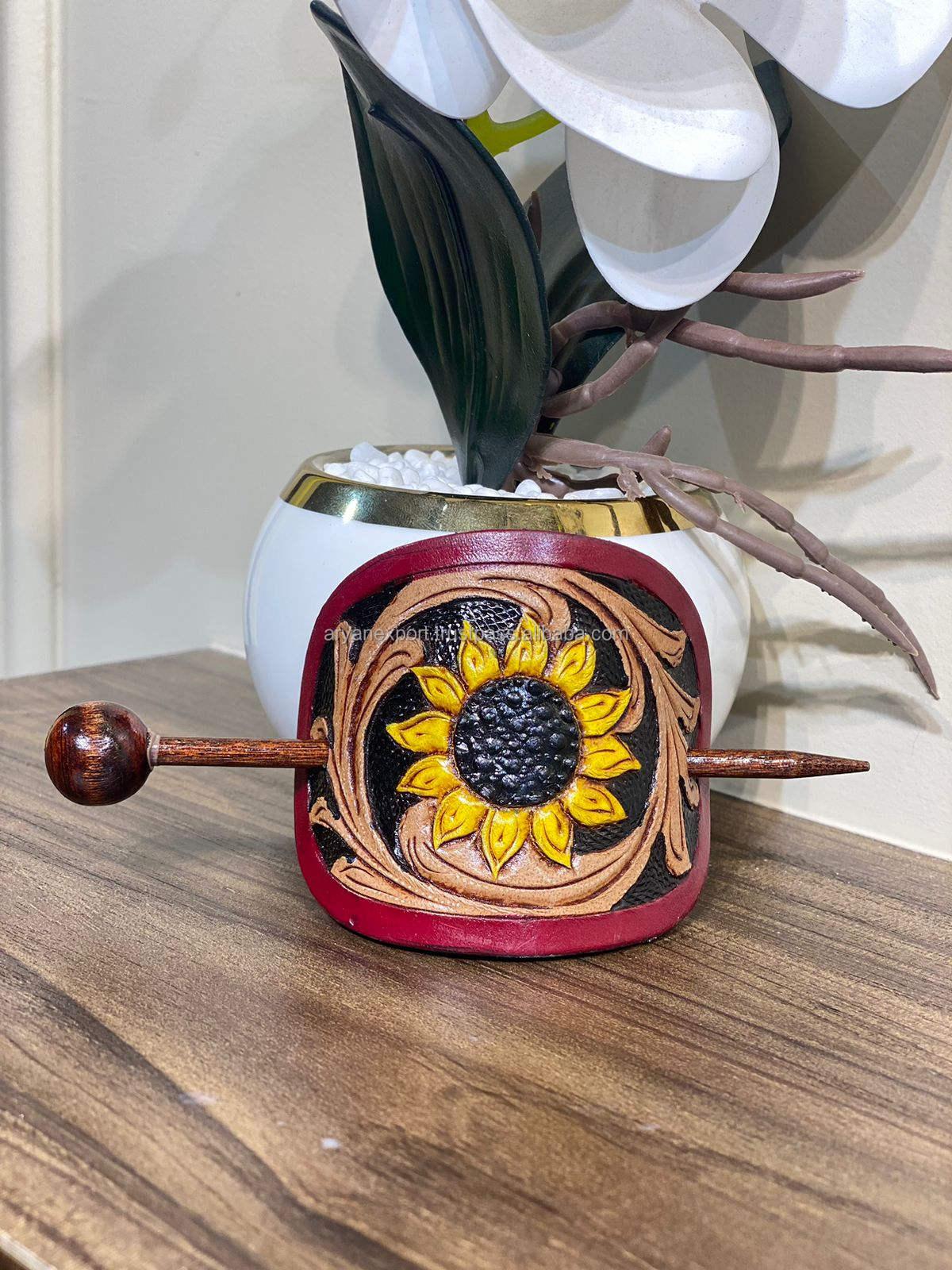 Brown With Color Tooling