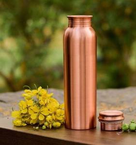 Botella de Agua de Cobre para Gimnasio, Bebidas Hidratantes para Entrenamiento Físico, Práctica de Yoga y Estilo de Vida Activo - Product Image 5