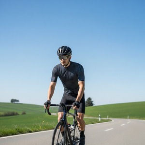 Camisetas y Tops de Ciclismo Personalizables para Hombre, Transpirables, 100% Poliéster, Manga Corta, con Impresión por Transferencia de Calor - Product Image 3