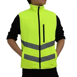 Chaquetas de Seguridad Reflectantes para Guardias de Seguridad de Verano, Ropa de Trabajo Personalizada, Transpirable, Resistente a Desgarros, Diseño Unisex - Product Image 3