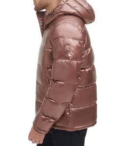 Winter Outdoor <b>Coats</b> Thick <b>Bubble</b> High Street Wholesale Custom Logo Men's Puffer Jacket With Hood Windbreaker Down Jackets - Product Image 2