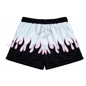 Custom Oversized Casual Streetwear Canvas Shorts Men <b>Hip</b> Hop Basketball Summer Breathable Quick Dry Drawstring OEM Private Label - Product Image 4