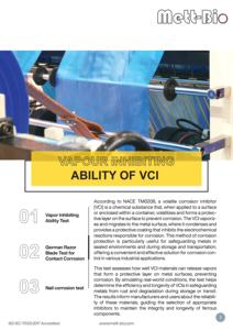 ความสามารถในการยับยั้งการเกิดไอของวัสดุ VCI บริการทดสอบวัสดุ VCI - Product Image 5