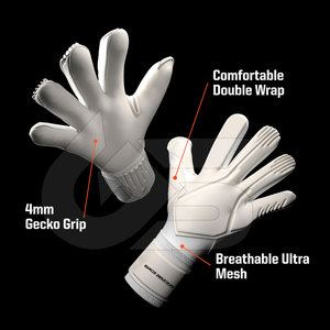 Gants de gardien de but en cuir de qualité supérieure, imperméables, antidérapants, pour l'extérieur, vente en gros - Product Image 3