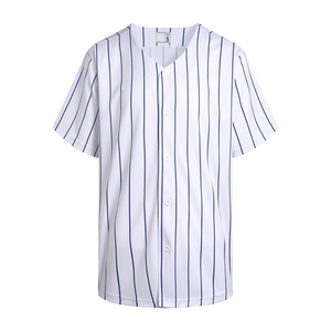 Maillot de baseball en polyester premium avec systèmes avancés d'évacuation de l'humidité et canaux d'aération stratégiques - Product Image 1