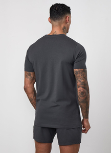 Camiseta de Verano para Hombre, Camiseta Lavada de Manga Corta, Camisetas Personalizadas, Camiseta de Algodón Orgánico, Camiseta Oversize para Hombre - Product Image 6