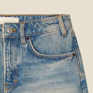 Shorts Casuales de Mezclilla para Mujer 2026 con Logotipo Personalizado, Tela Flexible con Bolsillos y Cierre de Botones, Colección Verano 2026 - Product Image 3