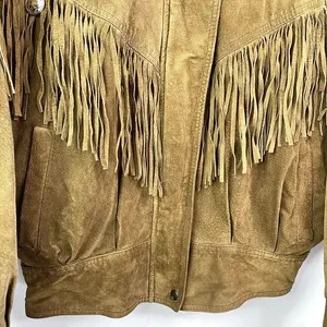 High Quality Men <b>Leather</b> <b>Jacket</b> 2026 <b>Genuine</b> <b>Leather</b> <b>Jacket</b> with Custom Logo and Bulk Production - Product Image 4