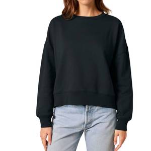 Direct Factory Cotton Womens Sweatshirt With Zipper Soft Anti Shrink Comfortable Winter Wear ODM - Product Image 6