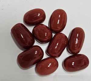 Coral rouge naturel italien de forme cylindrique, couleur sang, qualité supérieure, pierre précieuse pour la fabrication de bijoux, pierre précieuse en vrac pour la création de bijoux - Product Image 3