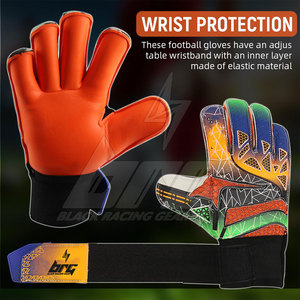 Best Selling <b>Light</b> Weight Goalkeeper Gloves Wholesale Customized Logo Goalkeeper Gloves For Sale - Product Image 4
