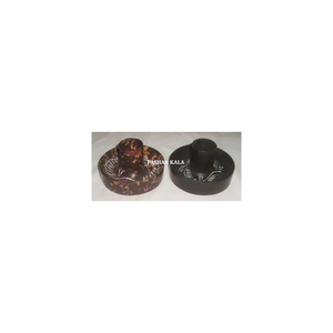 เชิงเทียนหินธรรมชาติแกะสลักลายสวยงามสำหรับตกแต่งบ้านและโรงแรม - Product Image 5