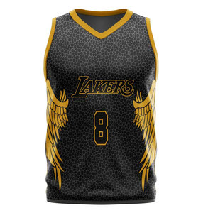 Maillot de basket respirant à séchage rapide, design personnalisé, personnalisable, 100% polyester, vente flash - Product Image 1