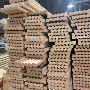 Moulures en bois massif modernes, chêne blanc, de qualité supérieure, pour encadrements, garnitures et lambris – Fabrication OEM - Product Image 1