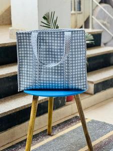 Sacs fourre-tout en coton légers et durables de haute qualité pour femmes avec fermeture éclair – Collection Printemps-Été – Vente en gros - Product Image 1