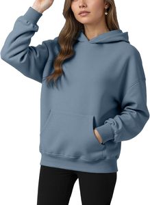 Sudadera con Capucha de Doble Estilo y Manga Larga para Mujer, de Alta Calidad, Tendencia en Moda, Venta al Por Mayor - Product Image 2