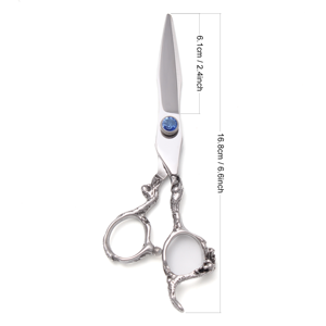 Professional Single Hair Scissors Adjustable Screw Straight Texturizing <b>Shears</b> Stainless Steel Sharp Salon Stylist <b>Tool</b> - Product Image 6