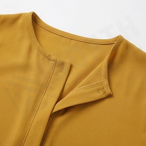 Vêtements islamiques longs pour femmes musulmanes, ensemble deux pièces avec ceinture, designs personnalisés, manches à revers, abaya élégante pour femmes - Product Image 4