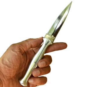 มีดปลายแหลมสองคม สแตนเลสเกรดอุตสาหกรรม สำหรับใช้ตั้งแคมป์ - Product Image 3