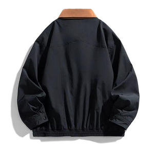Mens Thin Lightweight Breathable Casual Fashion Outerwear Wind Resistant Outdoor Street <b>Coach</b> Jacket Front Logo For Men's - Product Image 6