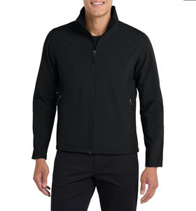 Chaqueta Softshell para Hombre, Resistente al Agua, Cortavientos, Transpirable, para Senderismo, Trabajo, Uso en Exteriores, Duradera, Ligera, Cálida, con Logotipo Personalizado - Product Image 1