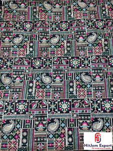 Tissu Jacquard en Dentelle de Haute Qualité, Enduit PA, en Polyester Tissé, Anti-Moisissure, Résistant à l'Huile, Poids Moyen, pour Confection de Vêtements - Product Image 2