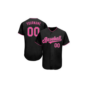 Camiseta de Béisbol Unisex al por Mayor, Personalizada, de Poliéster, de Alta Calidad, con Logotipo Bordado en 3D, Nombre Sublimado, Transpirable, de Secado Rápido, Deportiva - Product Image 1
