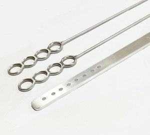 Ensemble de bipodes Draffin avec plaques en acier inoxydable, instruments chirurgicaux orthopédiques manuels, classe I, certifiés CE - Product Image 3