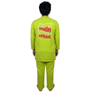 Men Clothes New Styles Men's Casual Two-Piece Summer Set Solid Color <b>Short</b>-Sleeved Breathable T Shirt And <b>Trouser</b> Set - Product Image 2