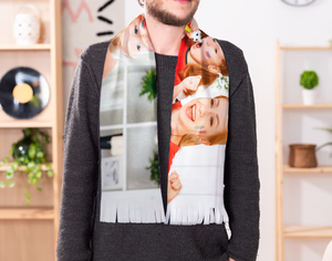 Pañuelos Largos Clásicos Personalizados con Diseño Único, Estampados, para la Cabeza, Hiyab, Chal, Tela Suave, Pañuelo de Moda, Pedido al por Mayor - Product Image 2