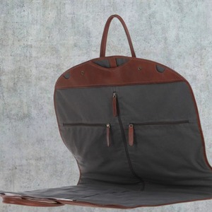 Sac de Voyage en Cuir Véritable Haut de Gamme Fait Main pour Costumes, avec Fermeture Éclair Robuste, Idéal pour les Déplacements Décontractés et les Affaires, Vente en Gros - Product Image 3