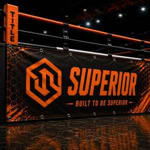 Bandera Perimetral a Todo Color para Ring de Boxeo, para Competiciones de Boxeo, para Visibilidad de Patrocinadores y Marca, Banderas de Alta Calidad - Product Image 2