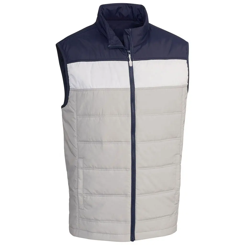 Beste Kwaliteit Body Warmer Gilet Bubble Polyester Gewatteerde Vest Milieuvriendelijke Outdoor Met Kap En Comfortabele Prijs Met Logo Tag