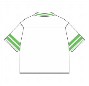 Maillots tendance Anime Roronoa Zoro en mesh 100% polyester, coupe ample et oversize, impression par sublimation, fabriqués au Pakistan. - Product Image 2