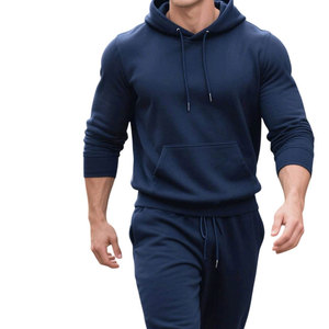 Ensemble de survêtement homme pas cher avec logo personnalisé, couleurs contrastées, nouveau design streetwear, décontracté pour l'hiver, pour le jogging - Product Image 6