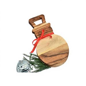 Plateaux à fromage modernes en bois personnalisés, compatibles lave-vaisselle, écologiques, à faible coût, avec étiquetage privé, pour l'Aïd, Noël, table, blocs à découper - Product Image 1